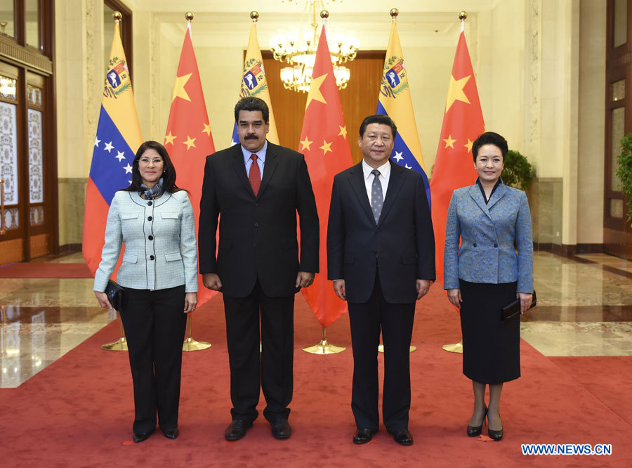 Les présidents chinois et vénézuélien s'engagent à renforcer la coopération financière