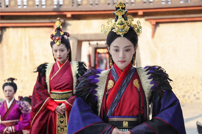 Les nouvelles images de la série télévisée "La légende de Mi Yue" 