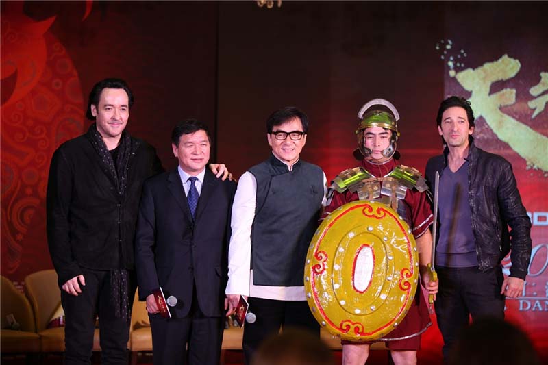 Dragon Blade en avant-première à Beijing