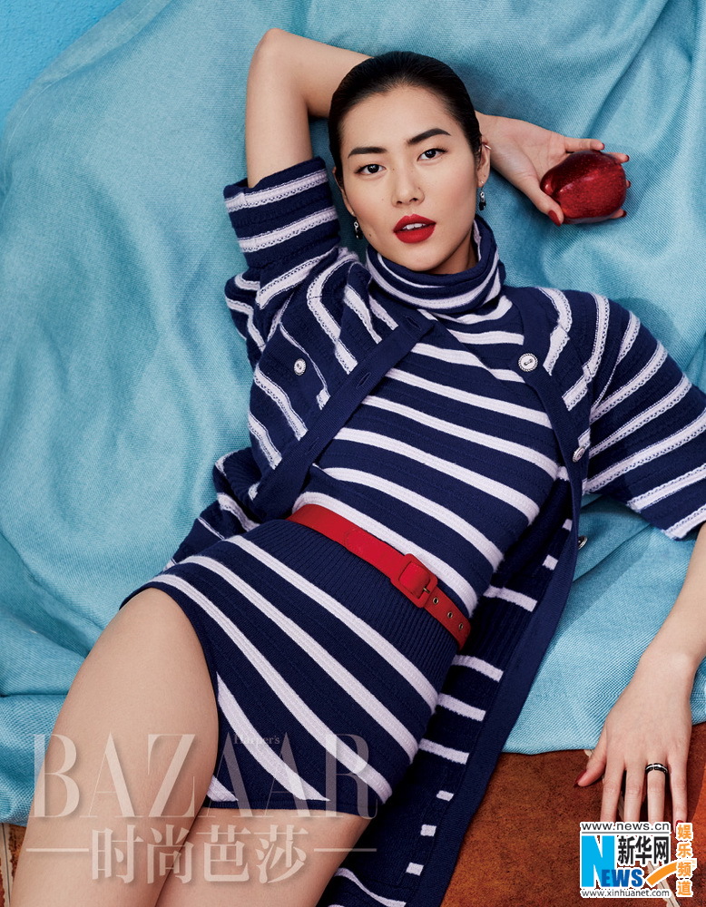 Liu Wen en couverture de BAZAAR