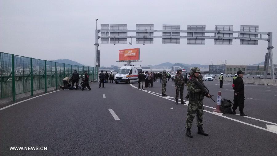 Chine : cinq personnes renversées par une voiture sont mortes à l'aéroport de Shenzhen