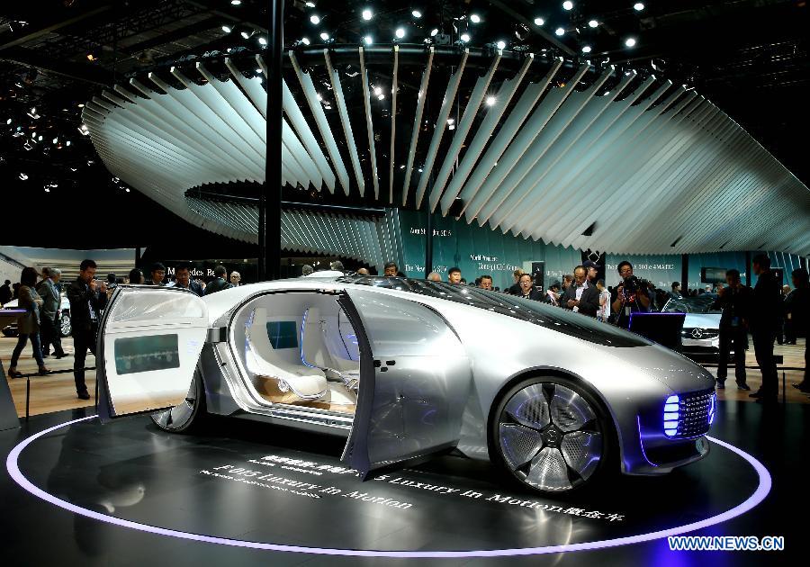 Chine : ouverture du salon automobile 2015 de Shanghai