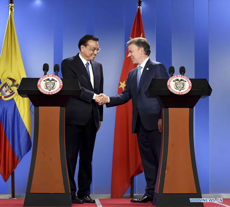 La Chine et la Colombie renforceront les liens économiques et la coopération dans la capacité de production (SYNTHESE)