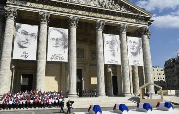 La France fait entrer 4 résistants éminents au Panthéon