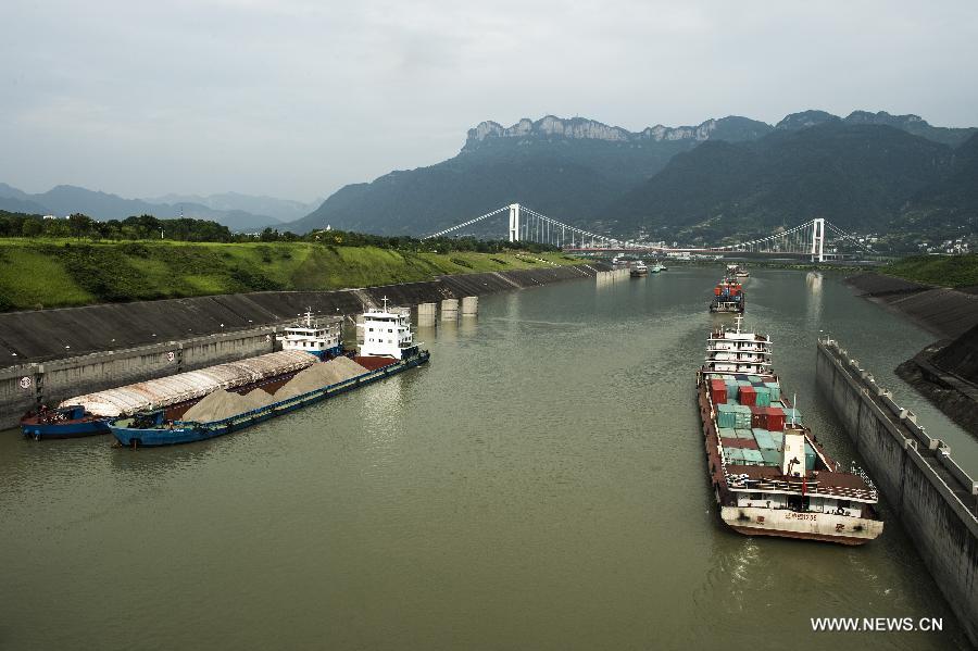 Le barrage des Trois Gorges affronte sa première crue de l'année 