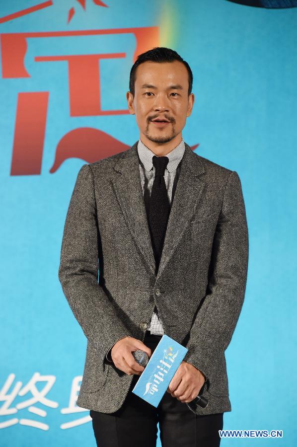 L'acteur Liao Fan assiste à une conférence de presse du film "Only You" à Beijing, capitale de la Chine, le 19 juillet 2015. (Xinhua/Ji Guoqiang)