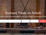 Airbnb veut révolutionner les voyages professionnels