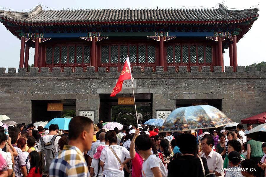 Chengde, ville touristique par excellence en été