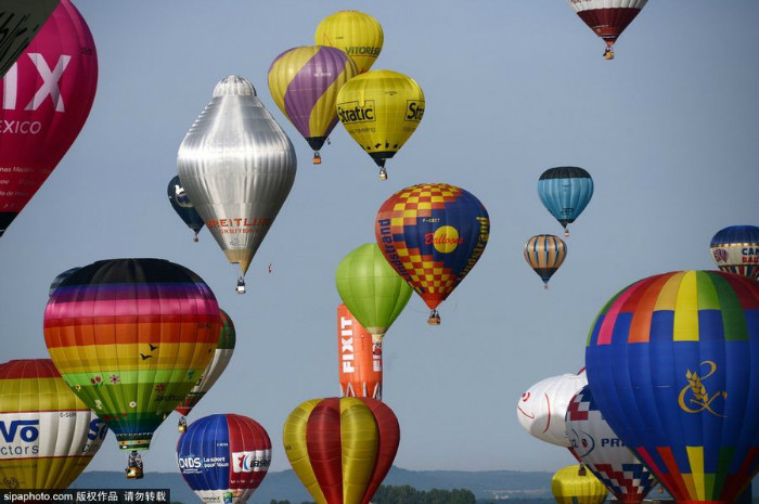 En Lorraine, 433 montgolfières décollent pour un record du monde