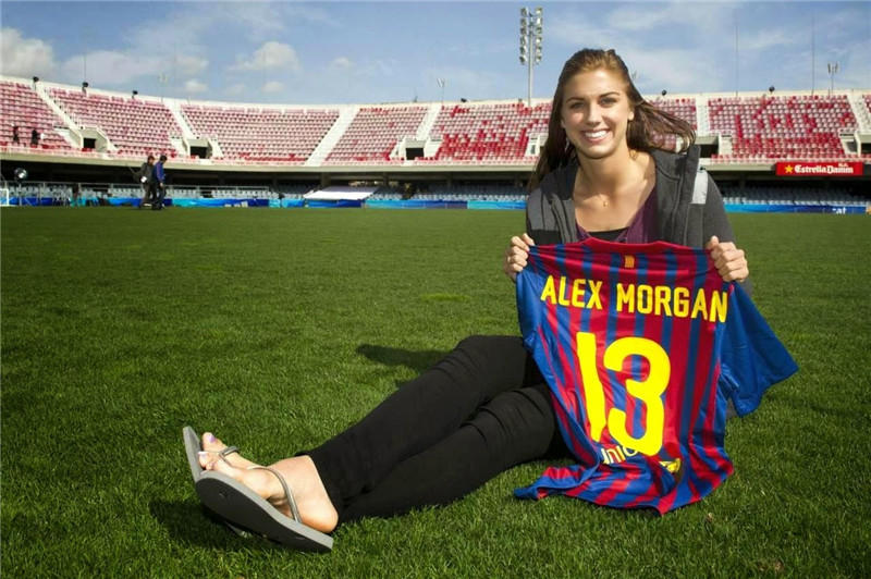 13. Alex Morgan