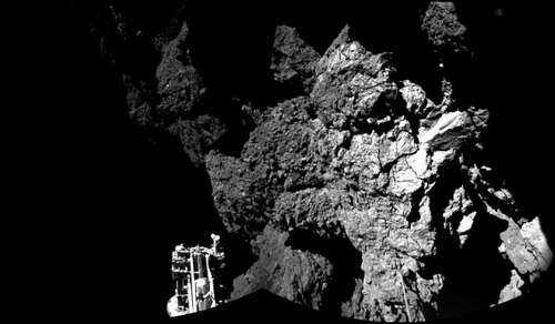 Philae a découvert des molécules organiques sur la comète Tchouri