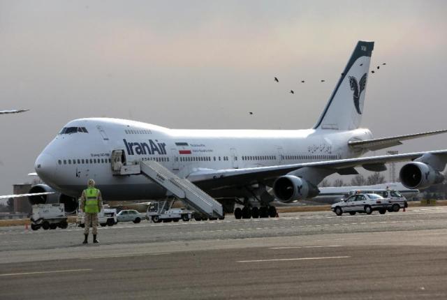 Un Boeing 747 d’Iran Air