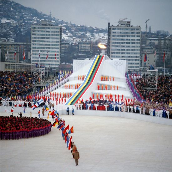 9. Les Jeux olympiques d'hiver de Sarajevo de 1984, en Yougoslavie