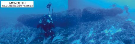 Découverte d’un monolithe géant vieux de 10 000 ans sur le fond de la Méditerranée