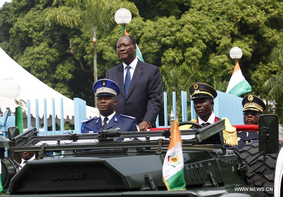 Côte d'Ivoire: parade militaire pour célébrer le 55e anniversaire de l'indépendance