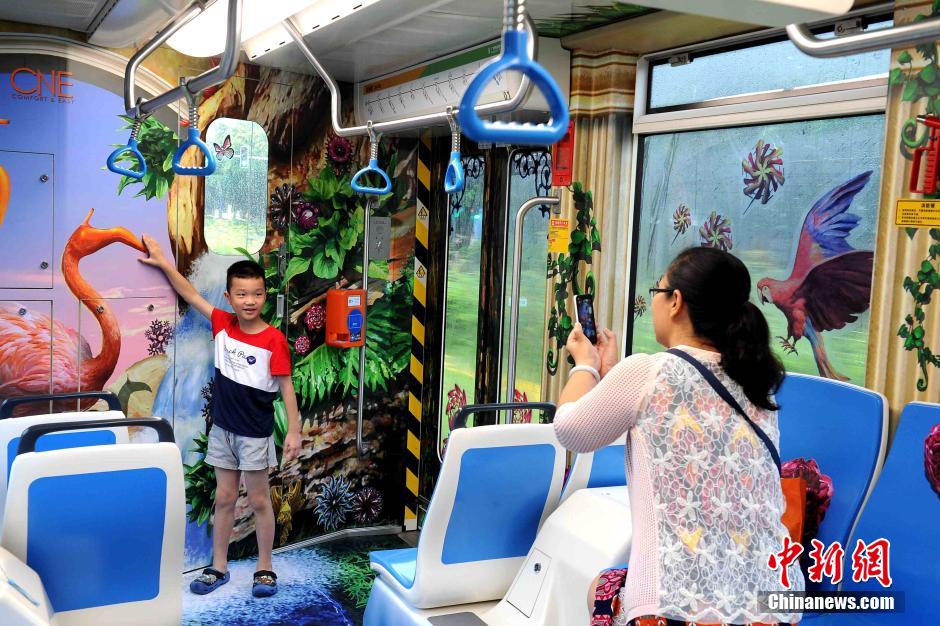 Guangzhou et son tramway aux décors 3D 