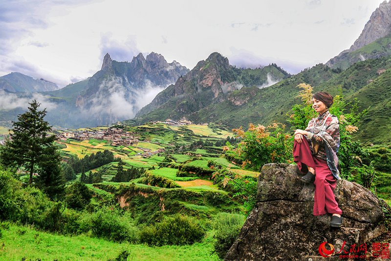 Zhagana, un lieu paradisiaque au Tibet