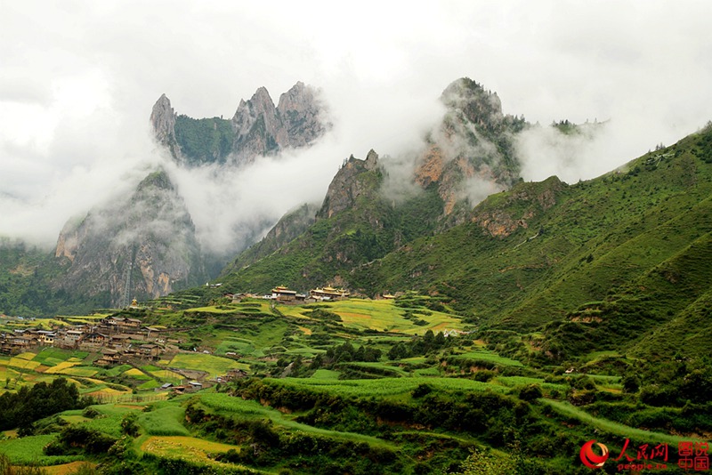 Zhagana, un lieu paradisiaque au Tibet