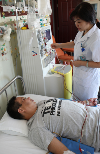 Un donneur chinois de cellules souches donne de l'espoir à un jeune Américain