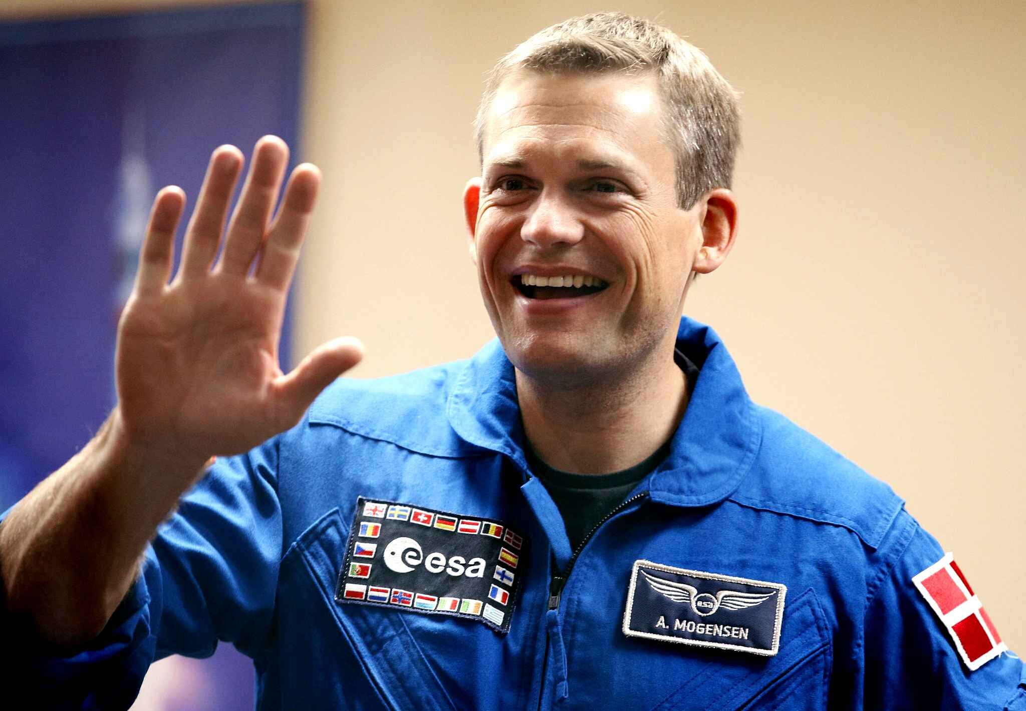 Le premier astronaute danois de l'histoire est arrivé à bord de l'ISS avec des figurines Lego