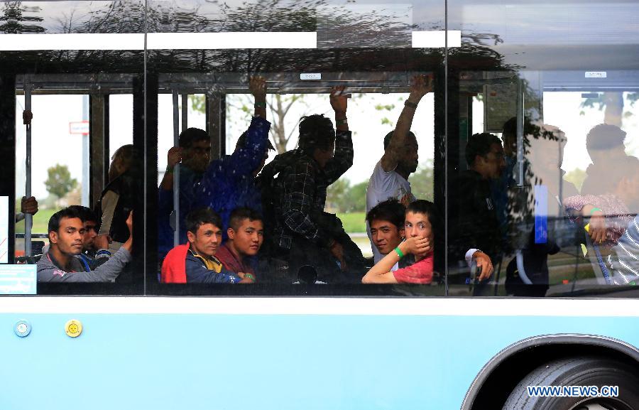Les premiers réfugiés arrivent à Munich
