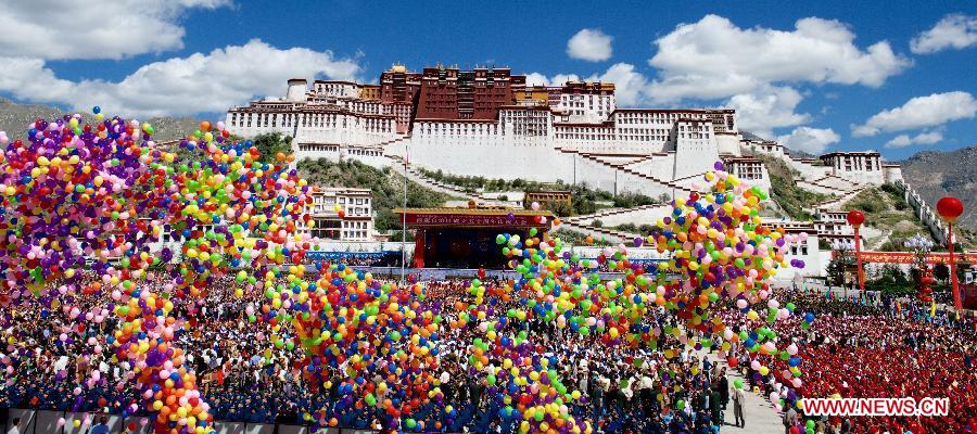 La Chine célèbre le 50e anniversaire de l'autonomie du Tibet