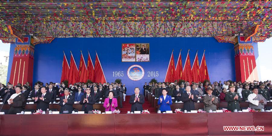 La Chine célèbre le 50e anniversaire de l'autonomie du Tibet