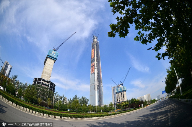 Le deuxième plus haut bâtiment du monde se trouve à Tianjin