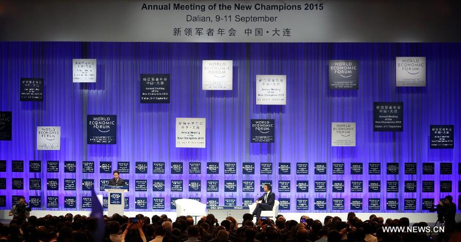 Chine : ouverture du Forum d'été de Davos à Dalian