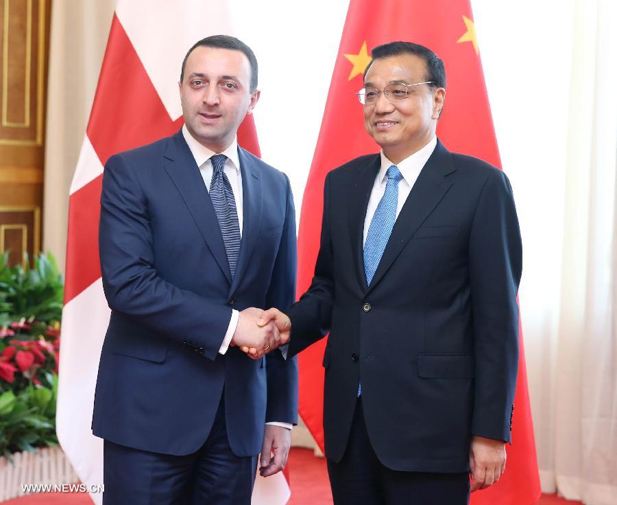 Le PM chinois appelle à des négociations sur l'accord de libre-échange avec la Géorgie