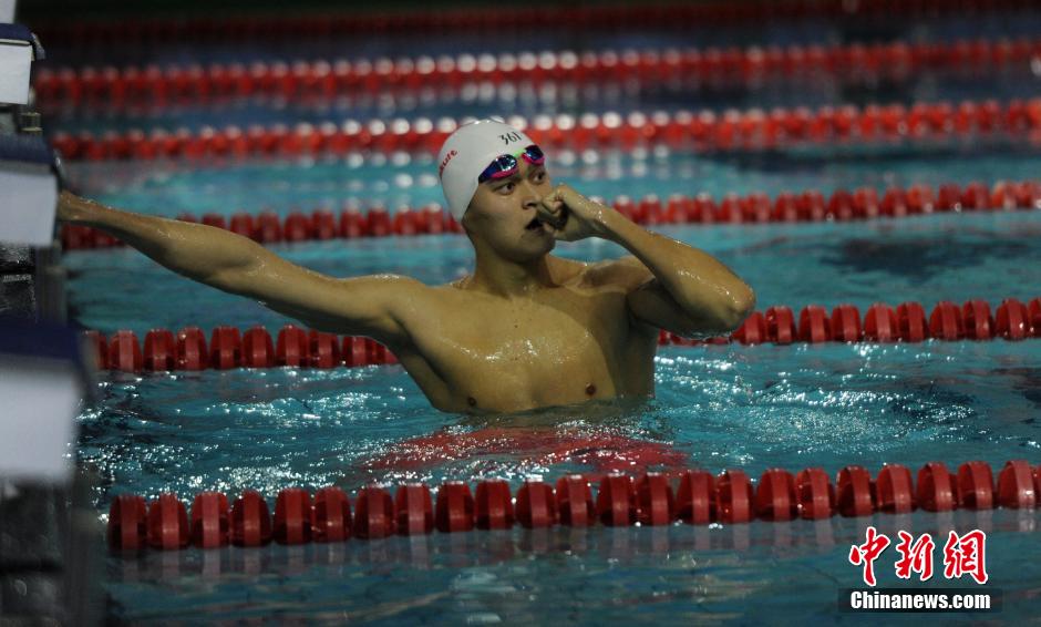 Championnats de Chine de natation : Sun Yang remporte le 400 mètres nage libre
