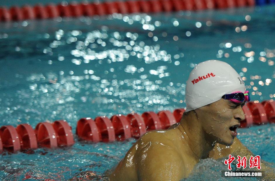 Championnats de Chine de natation : Sun Yang remporte le 400 mètres nage libre