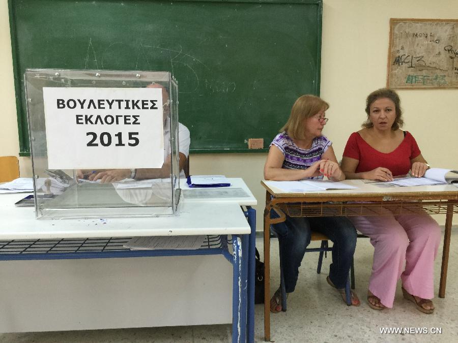 Coup d'envoi des législatives anticipées en Grèce