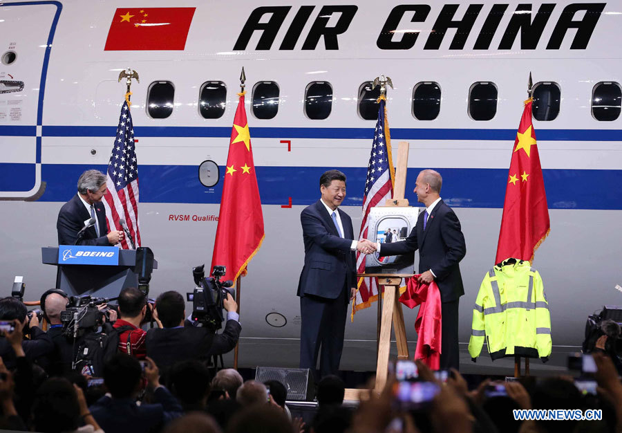 Xi Jinping encourage Boeing à développer sa coopération exemplaire avec la Chine