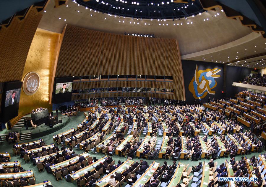 Xi Jinping s'exprime à l'ONU au nom des pays en développement