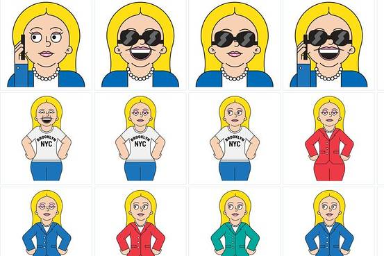 Les emojis Hillary Clinton vont-ils lui permettre de redresser sa cote de popularité ?