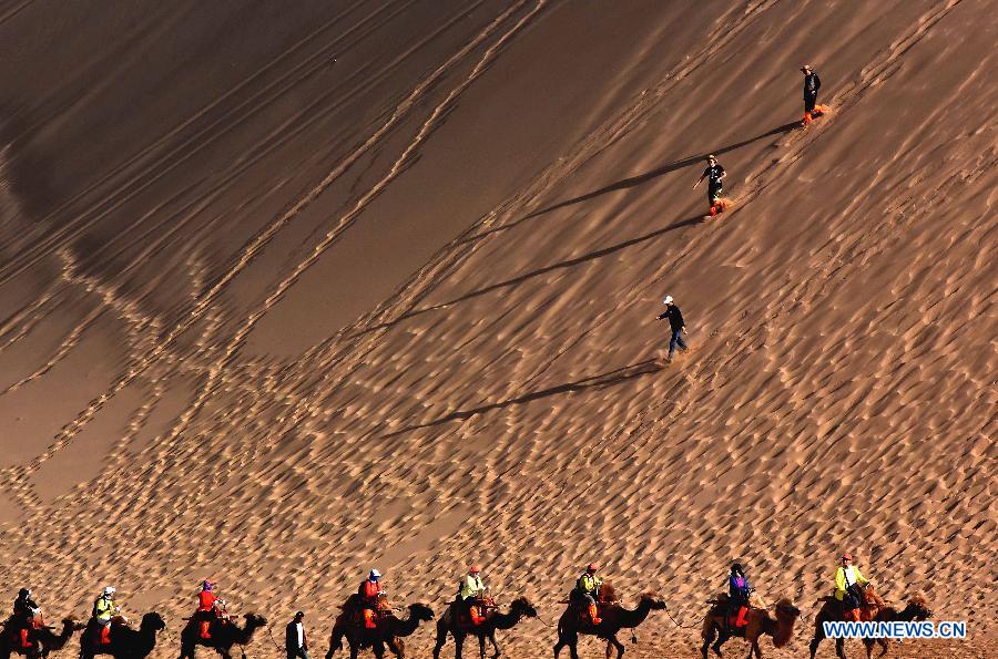 Tourisme de désert en Chine