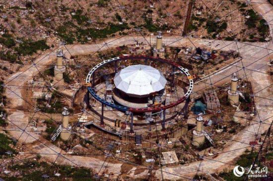 Nouvelles photos du plus grand radiotélescope du monde en construction en Chine
