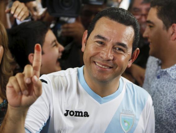 Un comique devient président du Guatemala (et ce n'est pas une blague)