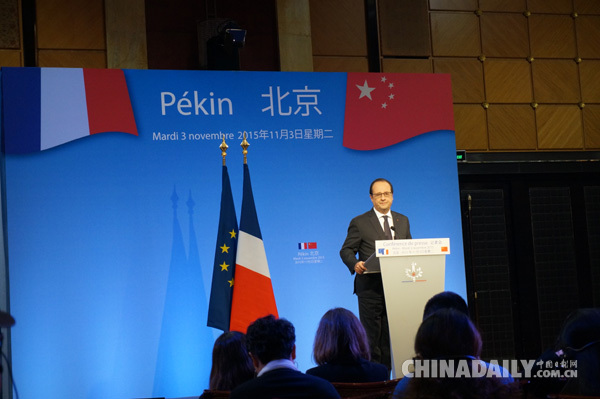 Hollande : la Chine en modèle dans les enjeux de la COP 21