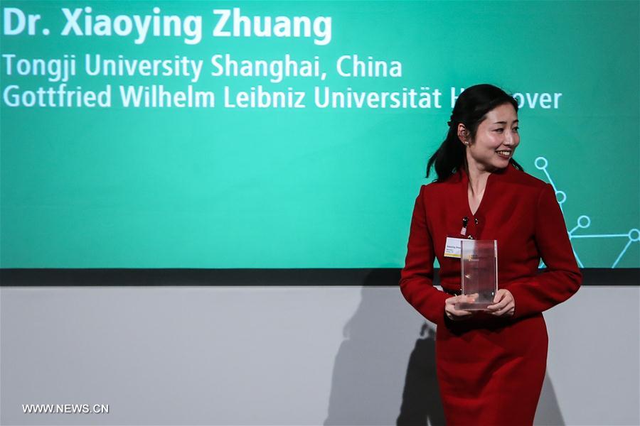 Allemagne: une chercheuse chinoise remporte un prestigieux prix allemand