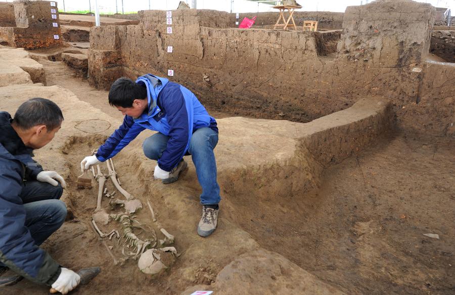 De vieilles traces humaines découvertes dans le Shaanxi