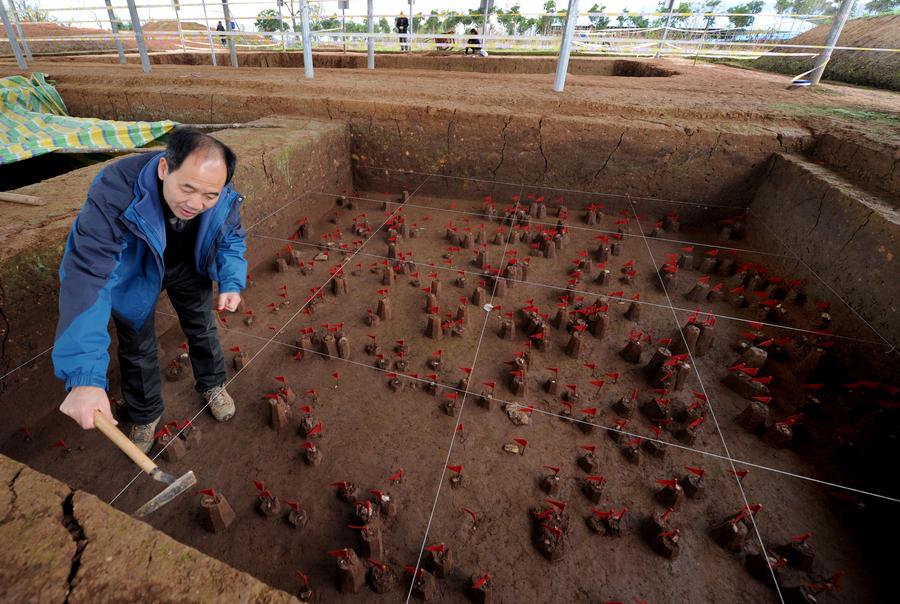 De vieilles traces humaines découvertes dans le Shaanxi