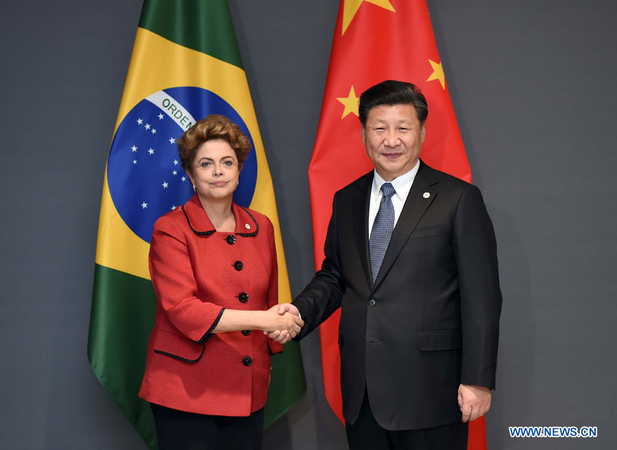 La Chine et le Brésil conviennent de resserrer leurs liens et de coopérer en matière de climat