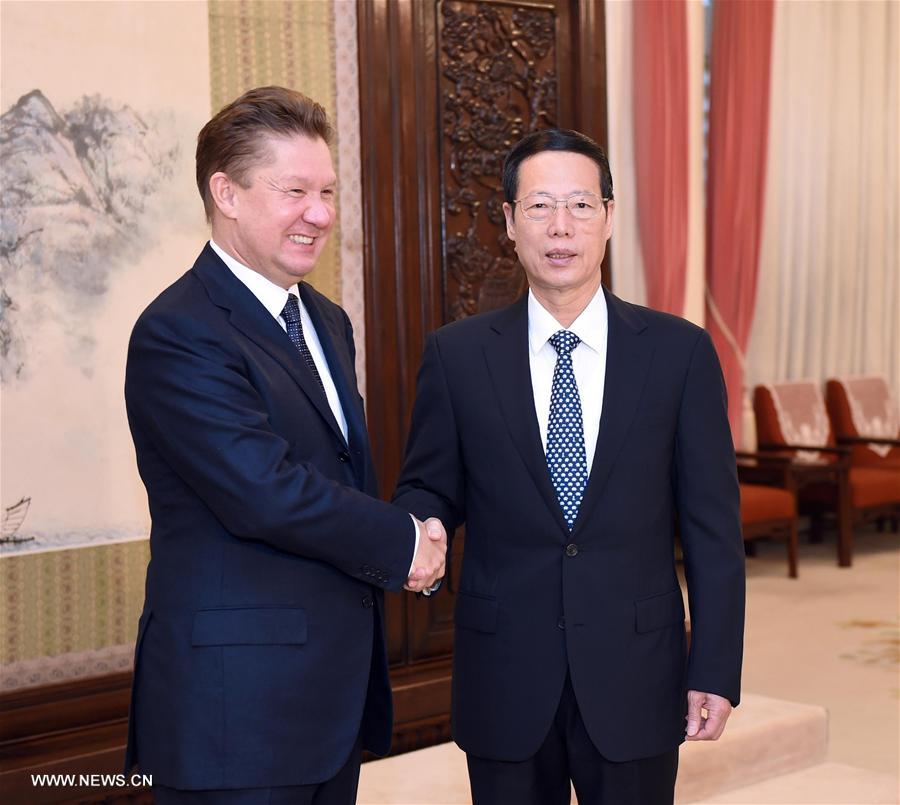 Zhang Gaoli appelle à élargir la coopération énergétique avec la Russie