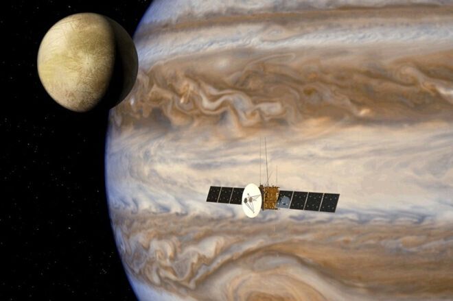 Accord Airbus-ESA pour la construction d'une sonde d'exploration de Jupiter