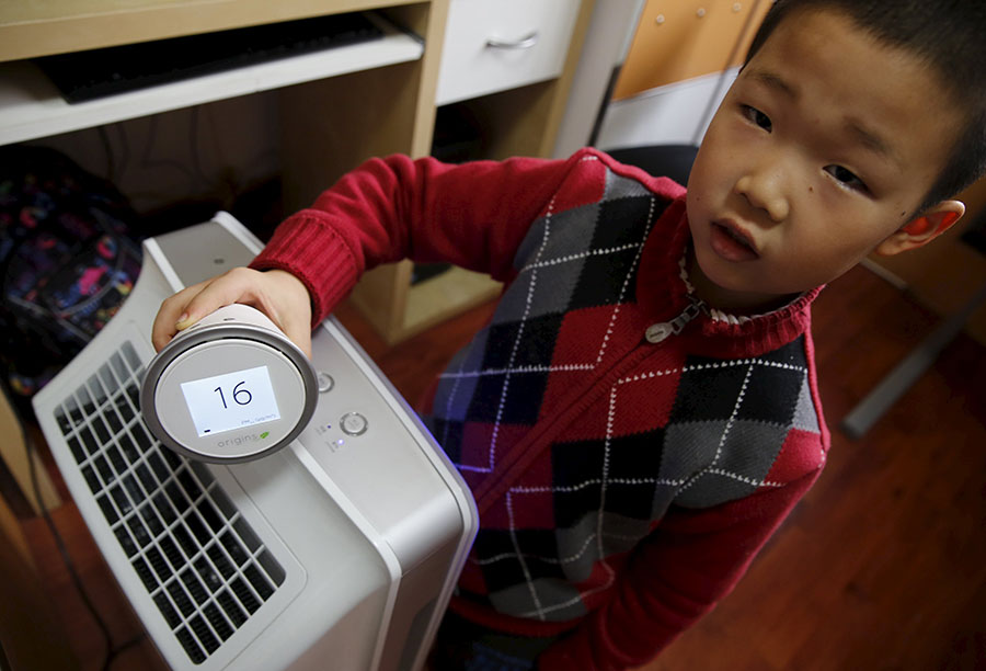 Smog à Beijing : la vie d'une famille en pleine alerte rouge