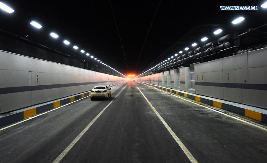 Hubei : ouverture du plus long tunnel sous un lac