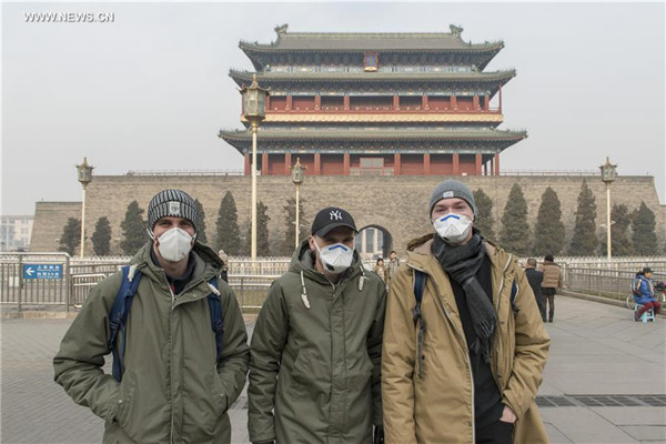 Pollution de l’air : alerte bleue à Beijing