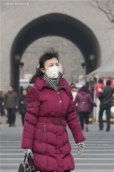 Pollution de l’air : alerte bleue à Beijing